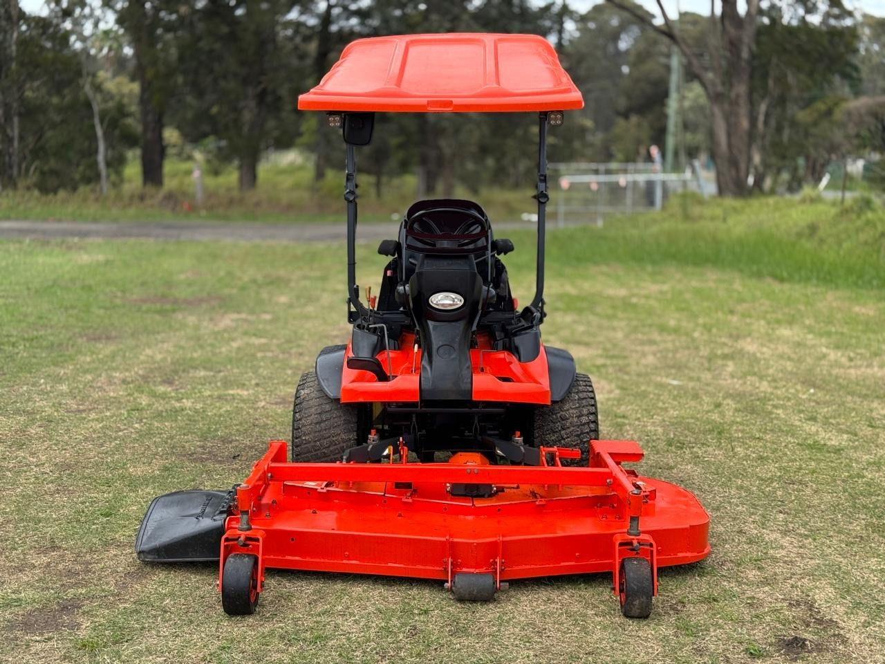 KUBOTA F3690 72 INCH DIESEL OUT FRONT DECK RIDE ON LAWN MOWER TORO JOHN DEERE image 22