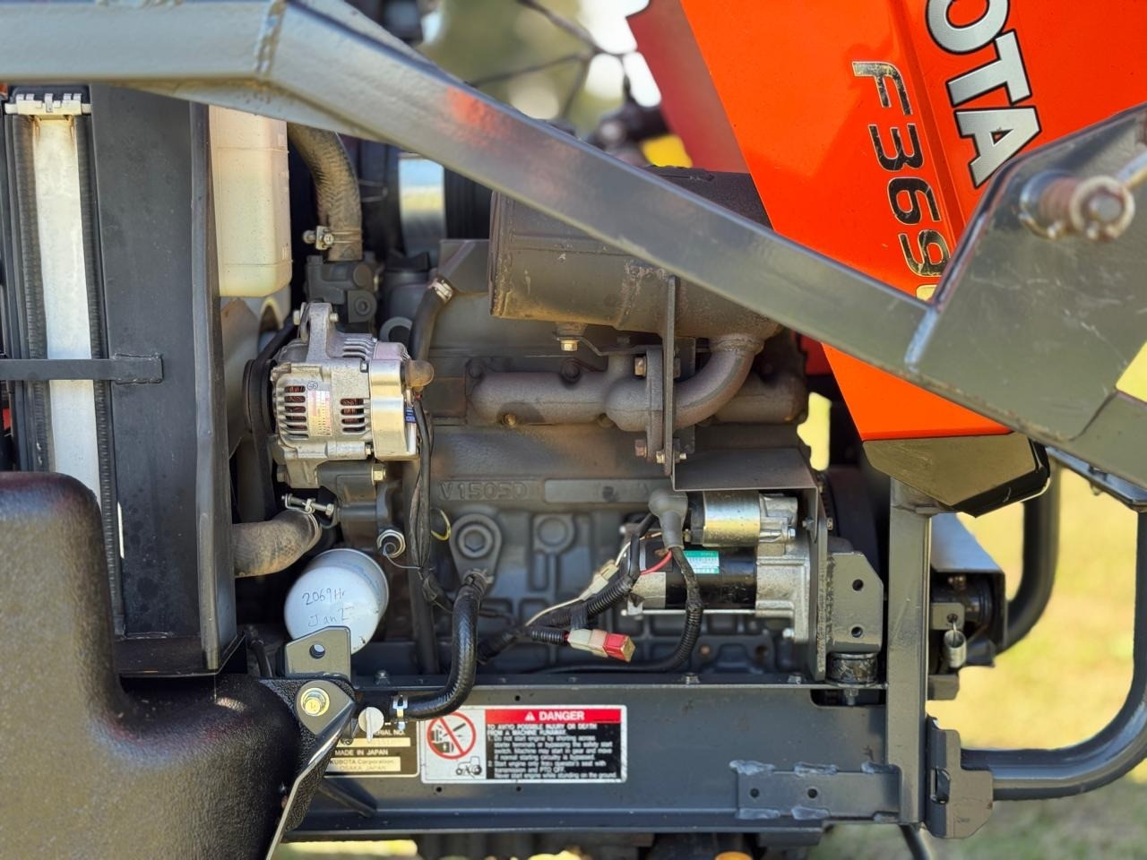 KUBOTA F3690 DIESEL OUT FRONT DECK RIDE ON LAWN MOWER TORO JOHN DEERE image 10