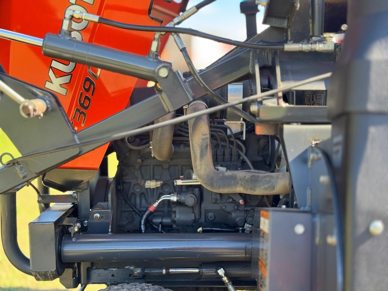 KUBOTA F3690 DIESEL OUT FRONT DECK RIDE ON LAWN MOWER TORO JOHN DEERE image 9