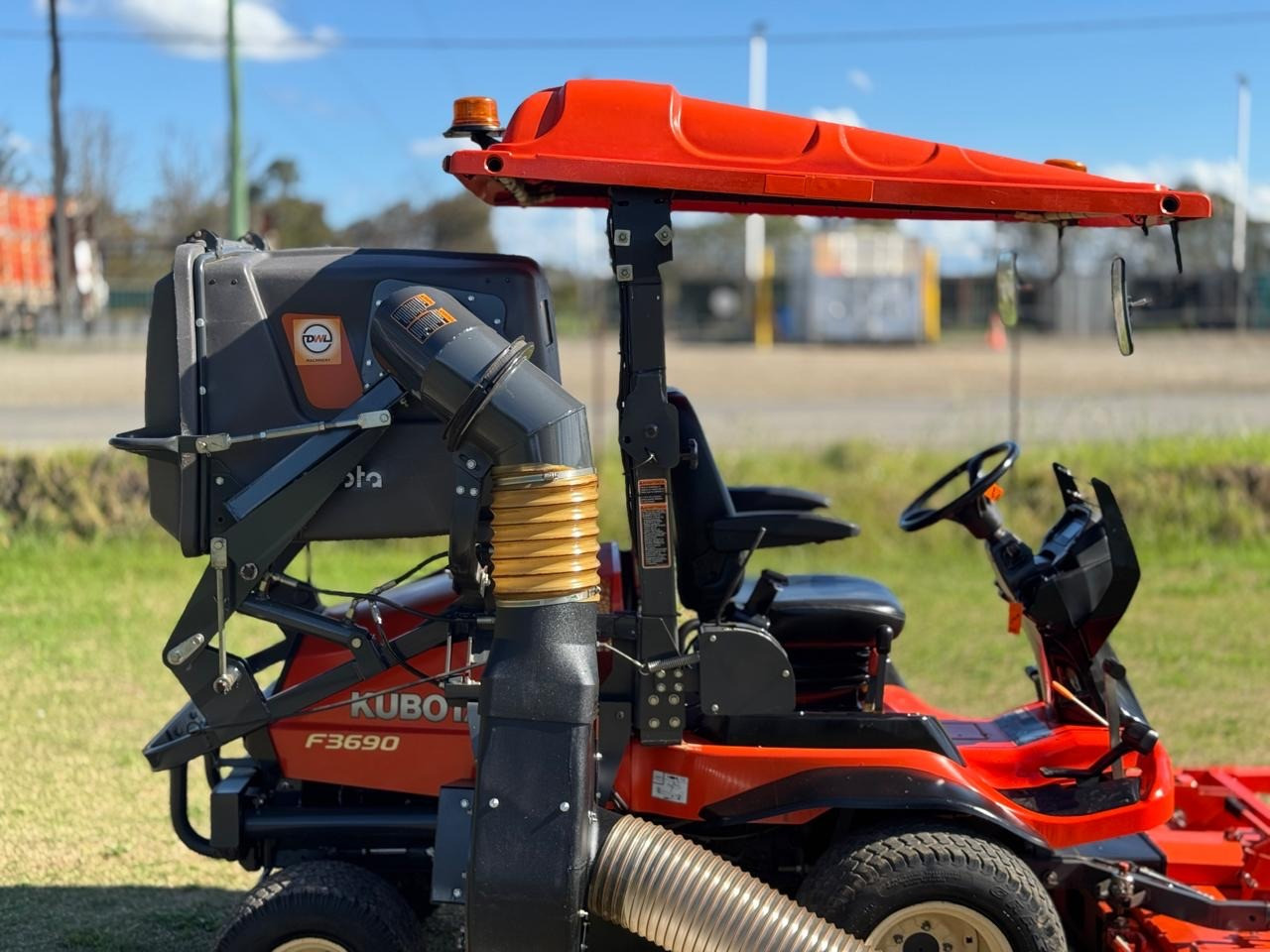 KUBOTA F3690 DIESEL OUT FRONT DECK RIDE ON LAWN MOWER TORO JOHN DEERE image 21